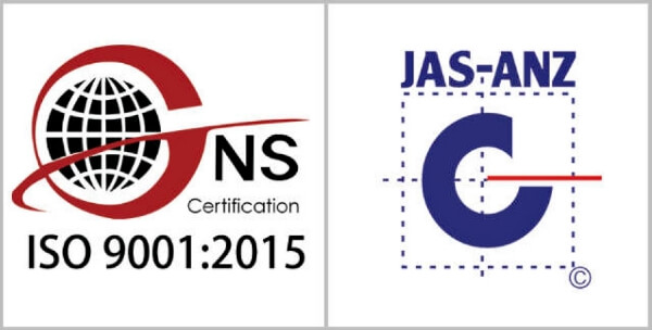 地域唯一のISO9001認定企業