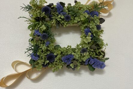 夏のリースのイメージ
